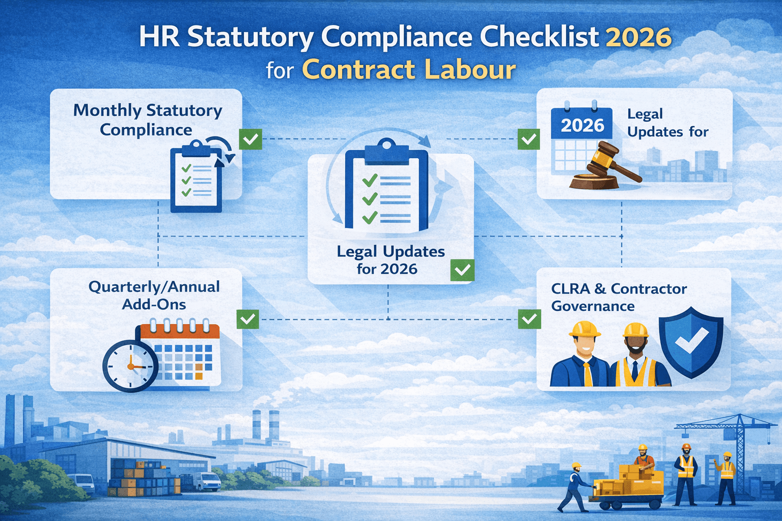 HR Statutory Compliance Checklist 2026 for Contract Labour in India