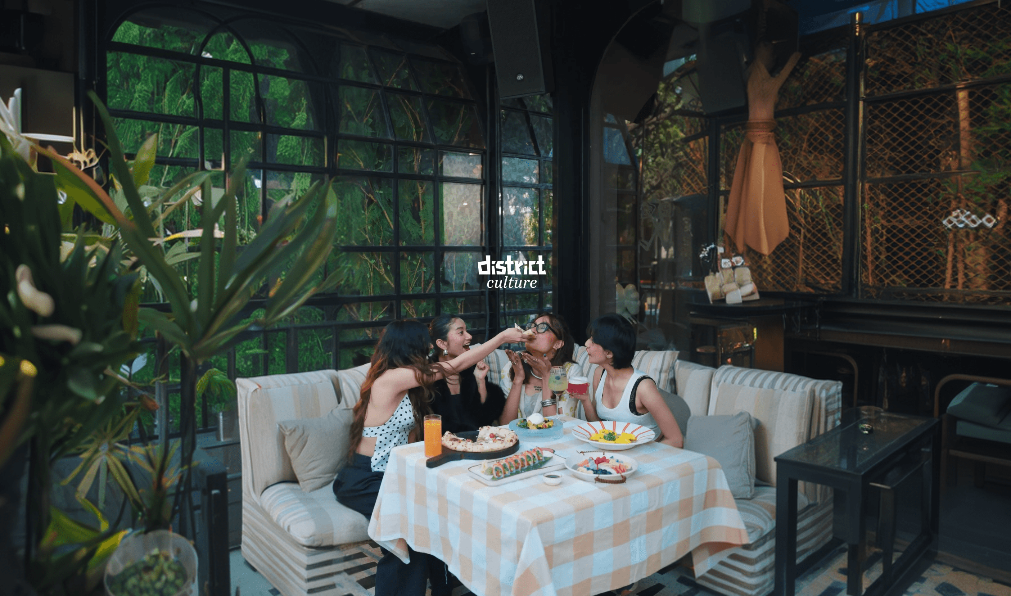 Cozy Interior with Floral Artworks