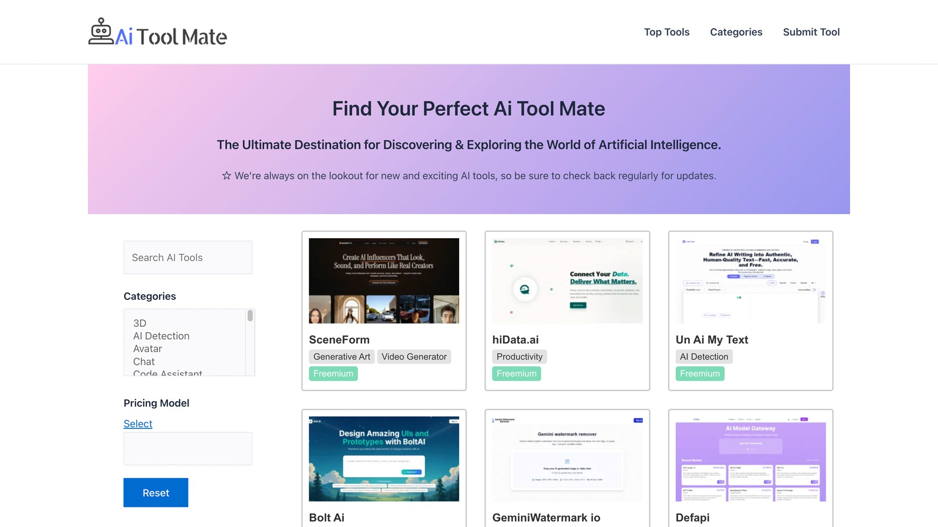 ai tool mate directory