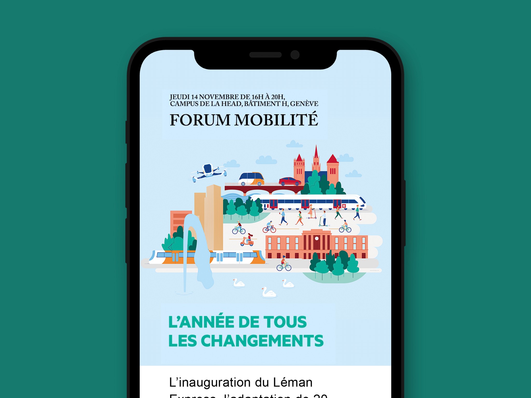 forum mobilité. le temps. 