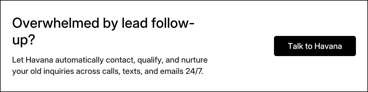 Overwhelmed by lead follow-up?