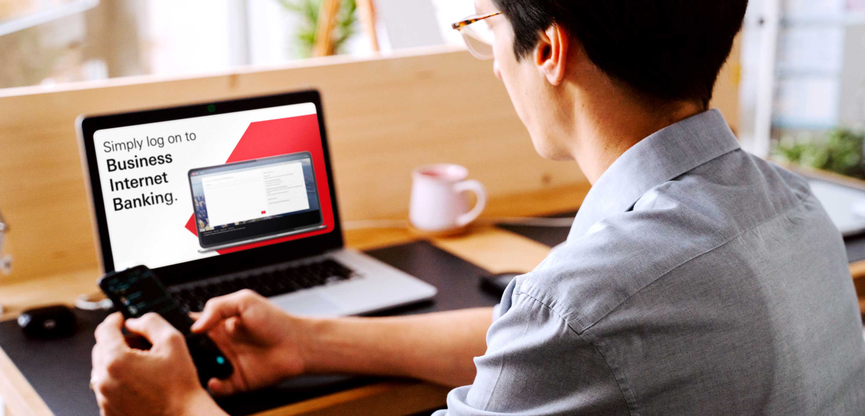 HSBC onboarding screen viewed by user