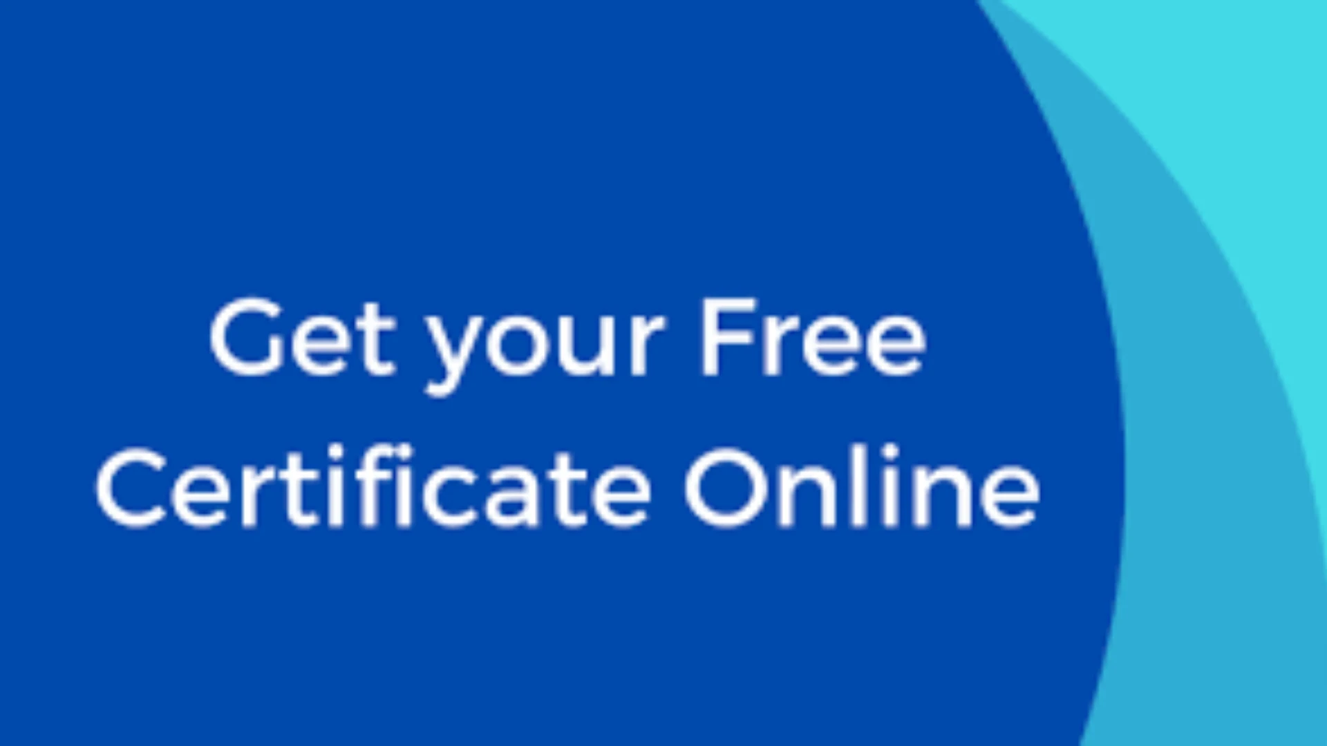 Free Online Courses with Certificates
