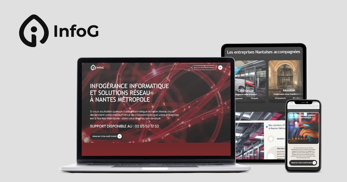Info G Solutions InfoG - Infogérance informatique, réseaux et Wi-Fi professionnels à ...