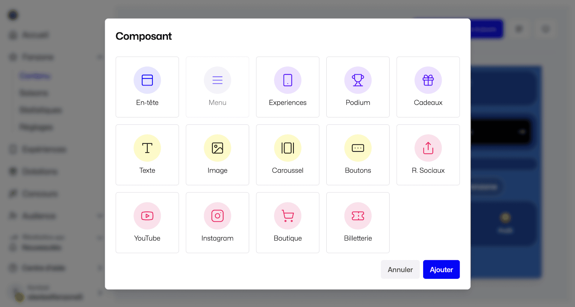 Fanzone Component