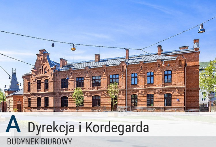 Koneser, bud.A: Dyrekcja i Kordegarda