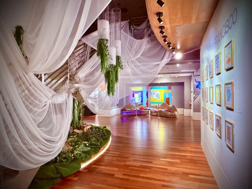 An art gallery