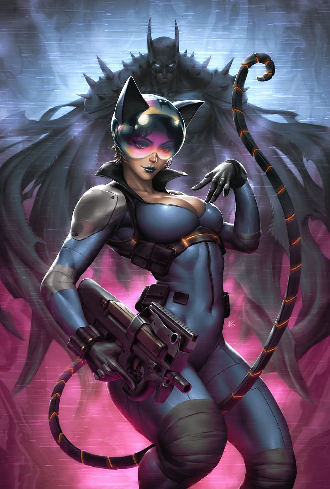 Absolute Catwoman #1 Kendrick Lim Pink Virgin Variant Big Dex Comics Exclusive