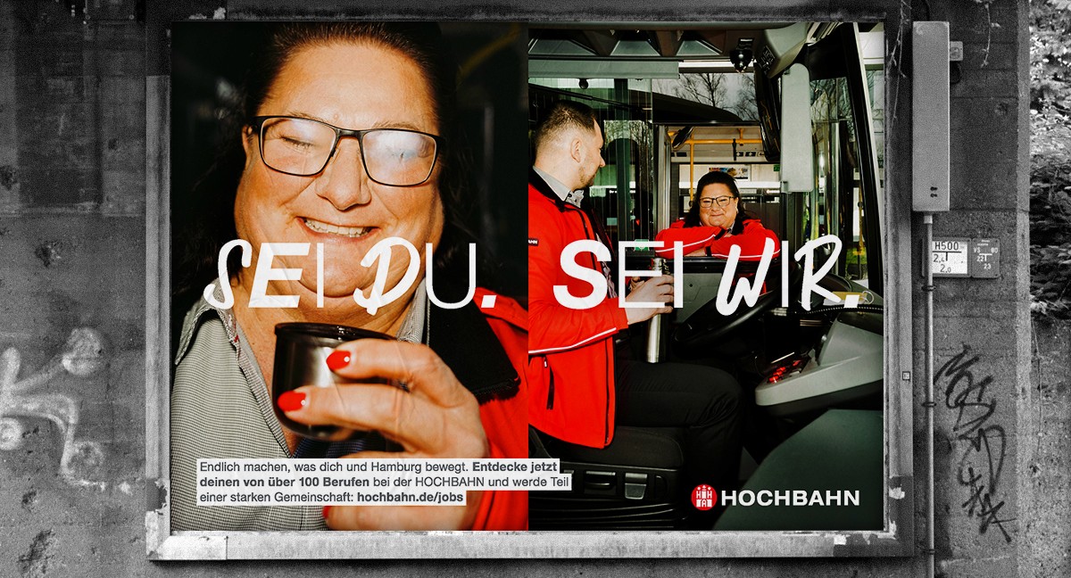 Hamburger Hochbahn Kampagne