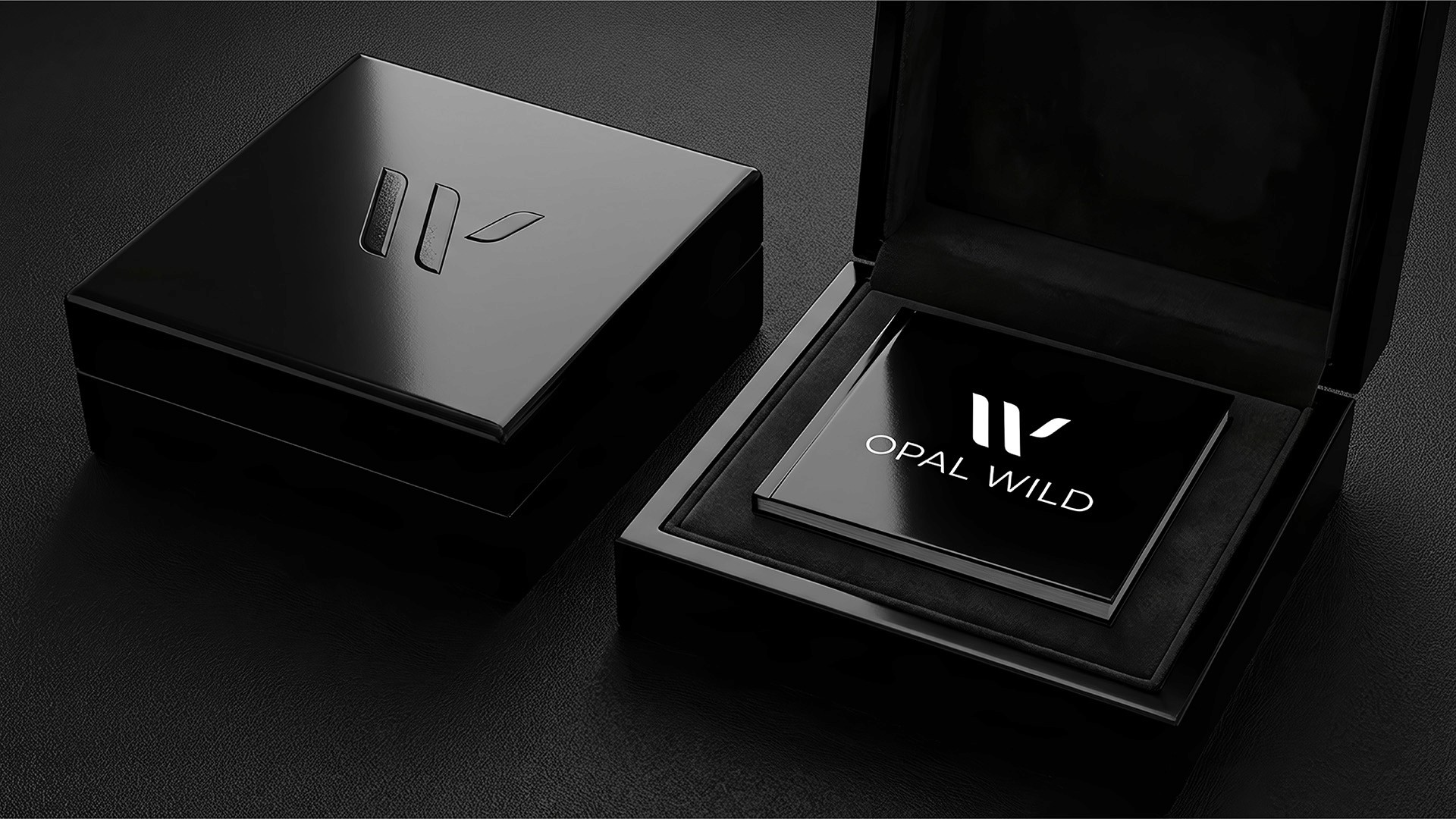 Opal Wild premium jewellery branded luxury packaging