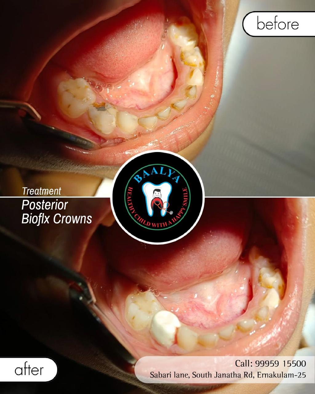 Dental team caring for a patient