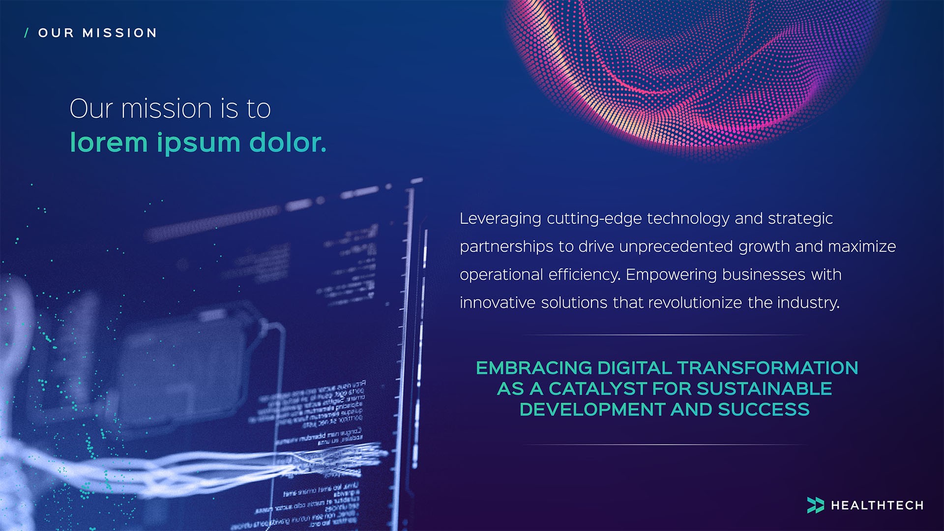 healthtech presentation slides