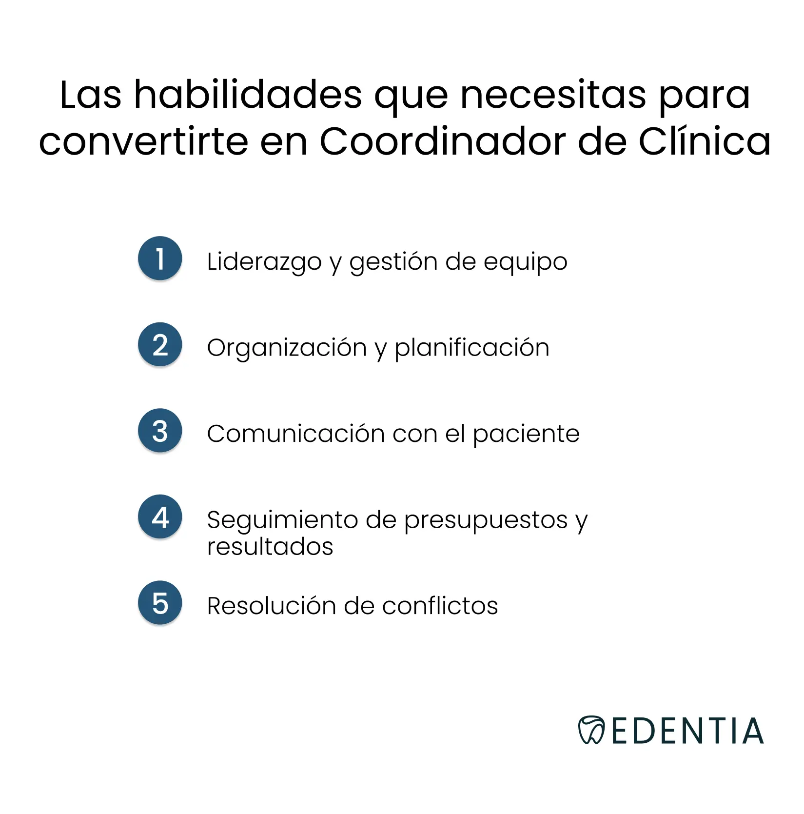 Las habilidades que necesitas para convertirte en Coordinador de Clínica