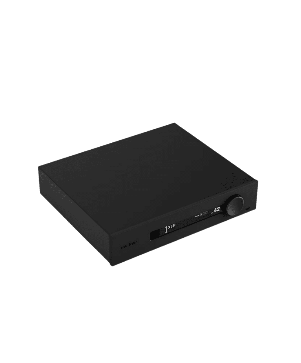 Meitner Emmlabs PRE - Black - Main front and top -  LE STUDIO HIFI