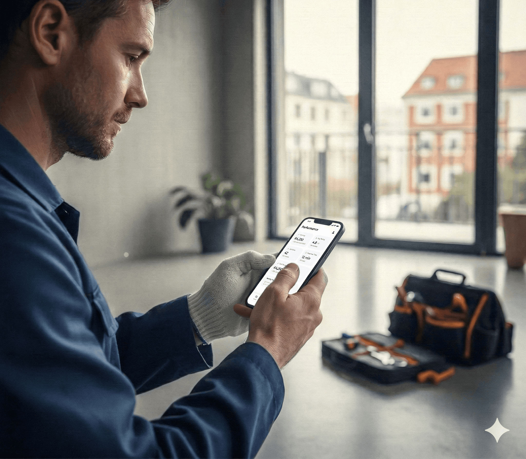 man in black t-shirt standing near wall