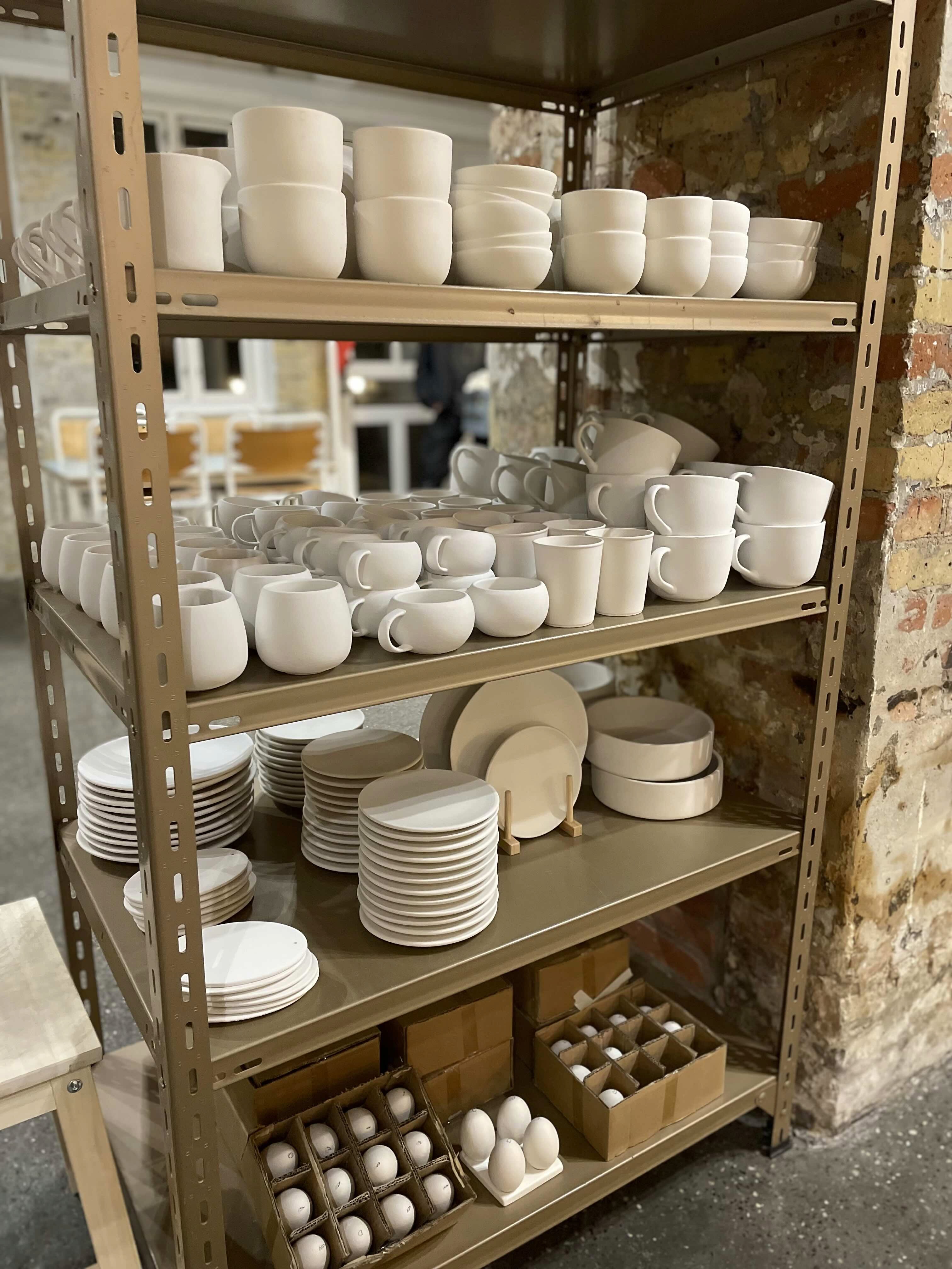 A selection of ceramic ready to paint.