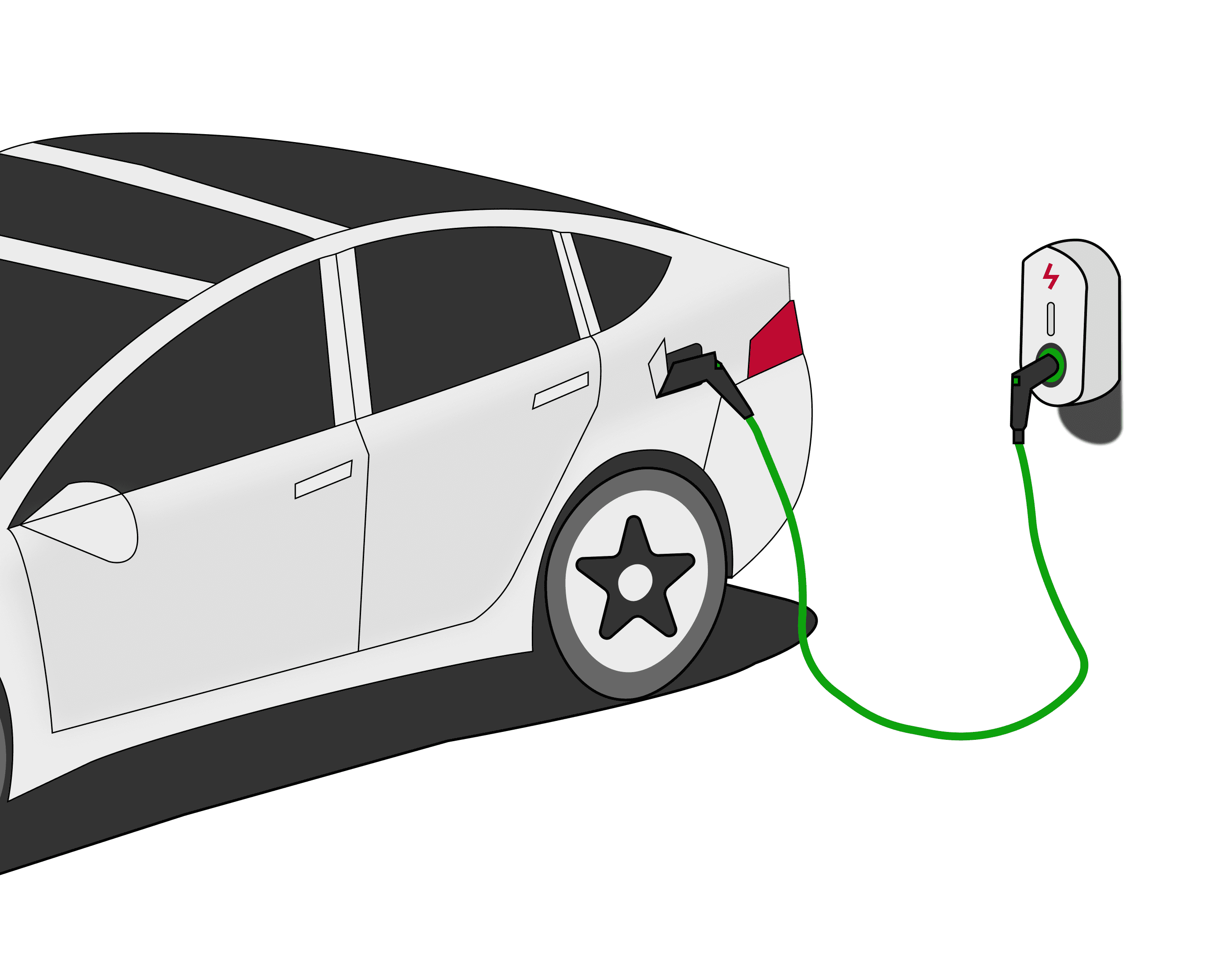 audi car charging connected