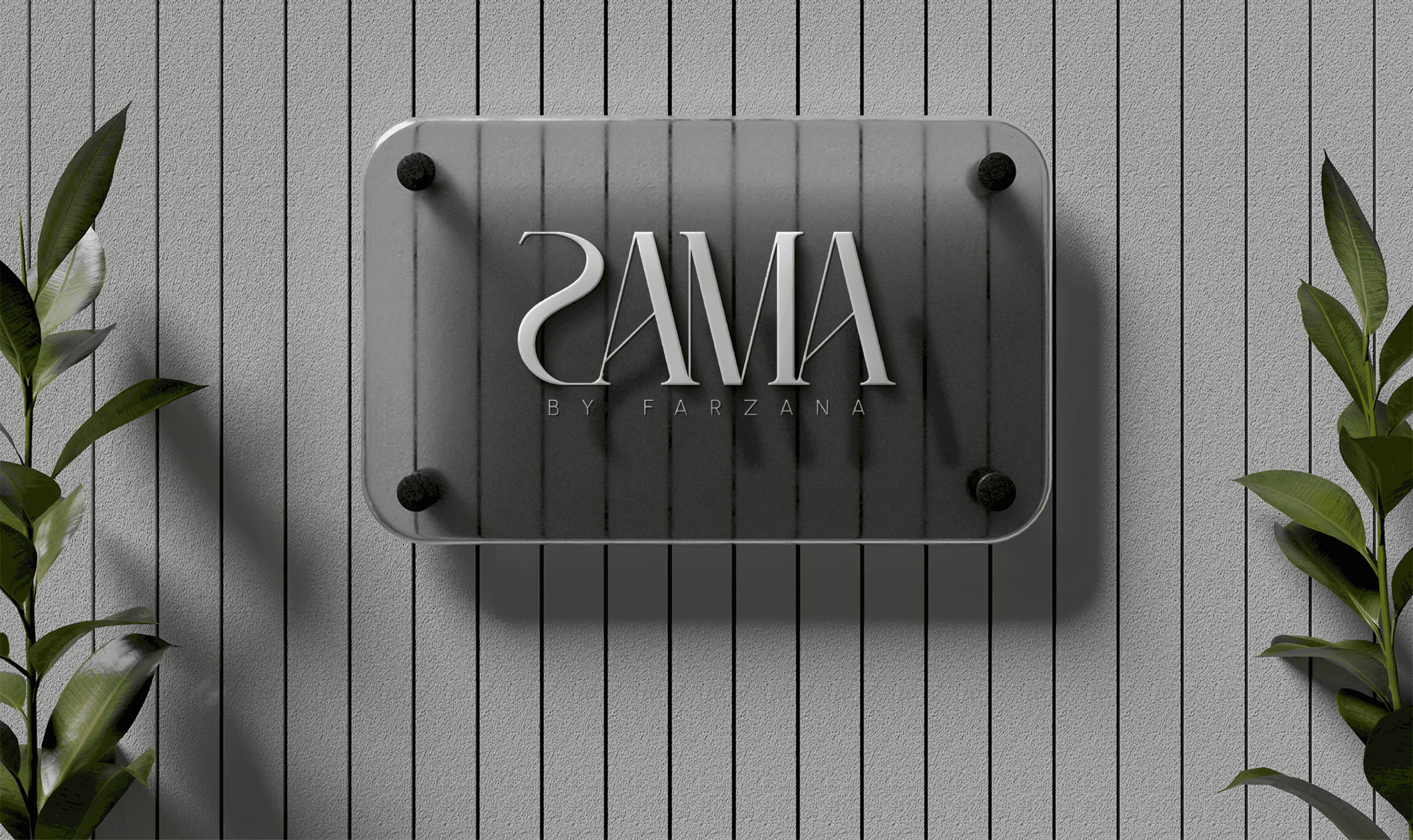 Zama Logo Mockup