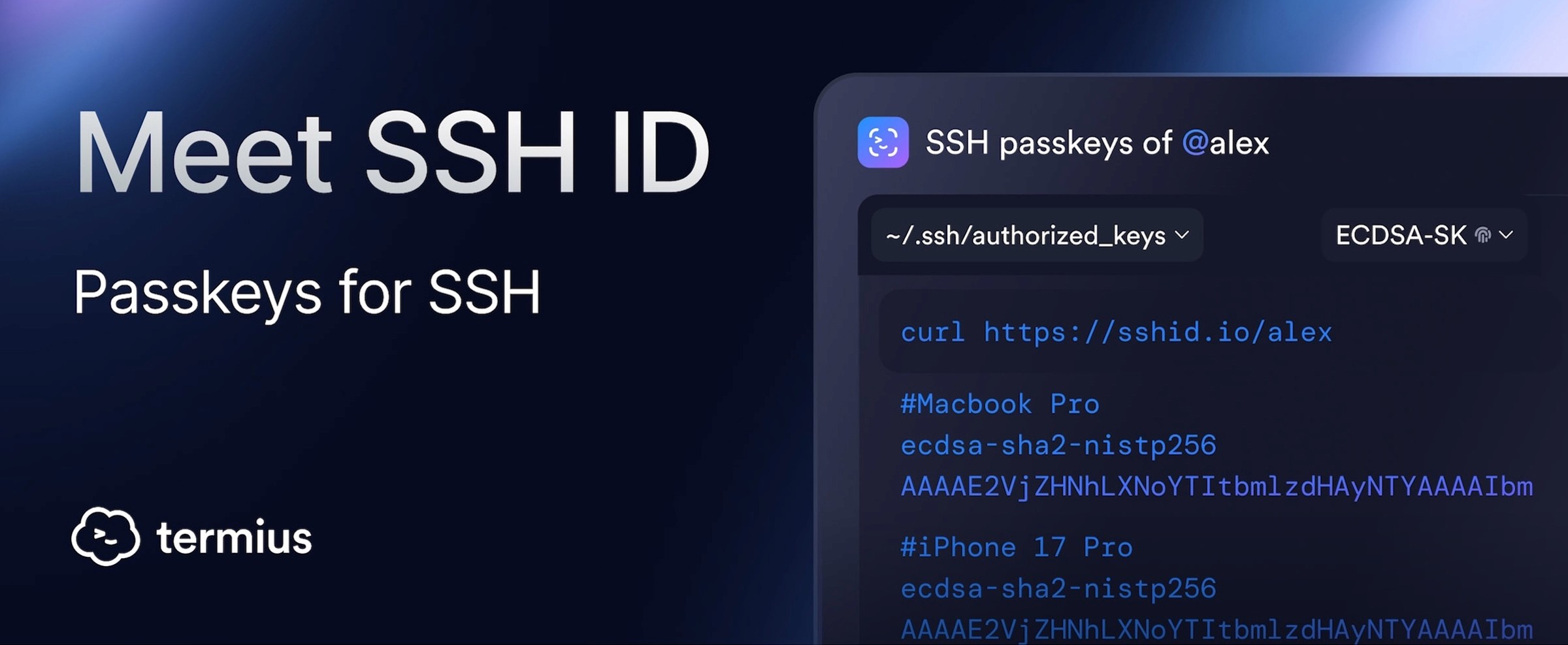 Meet SSH ID. Passkeys for SSH