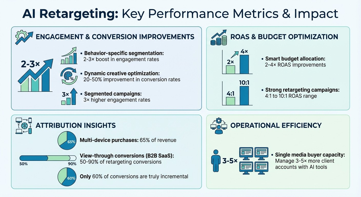 AI Retargeting Performance Metrics and Impact Statistics