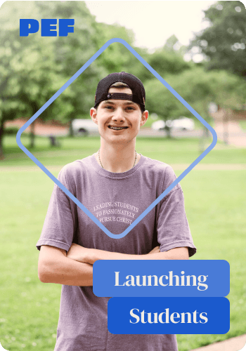 High school student working on a STEM fabrication lab project.