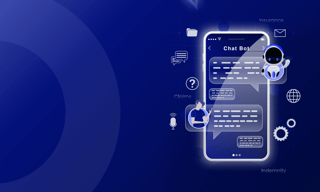 Article thumbnail showing a chat bot interface on a mobile phone