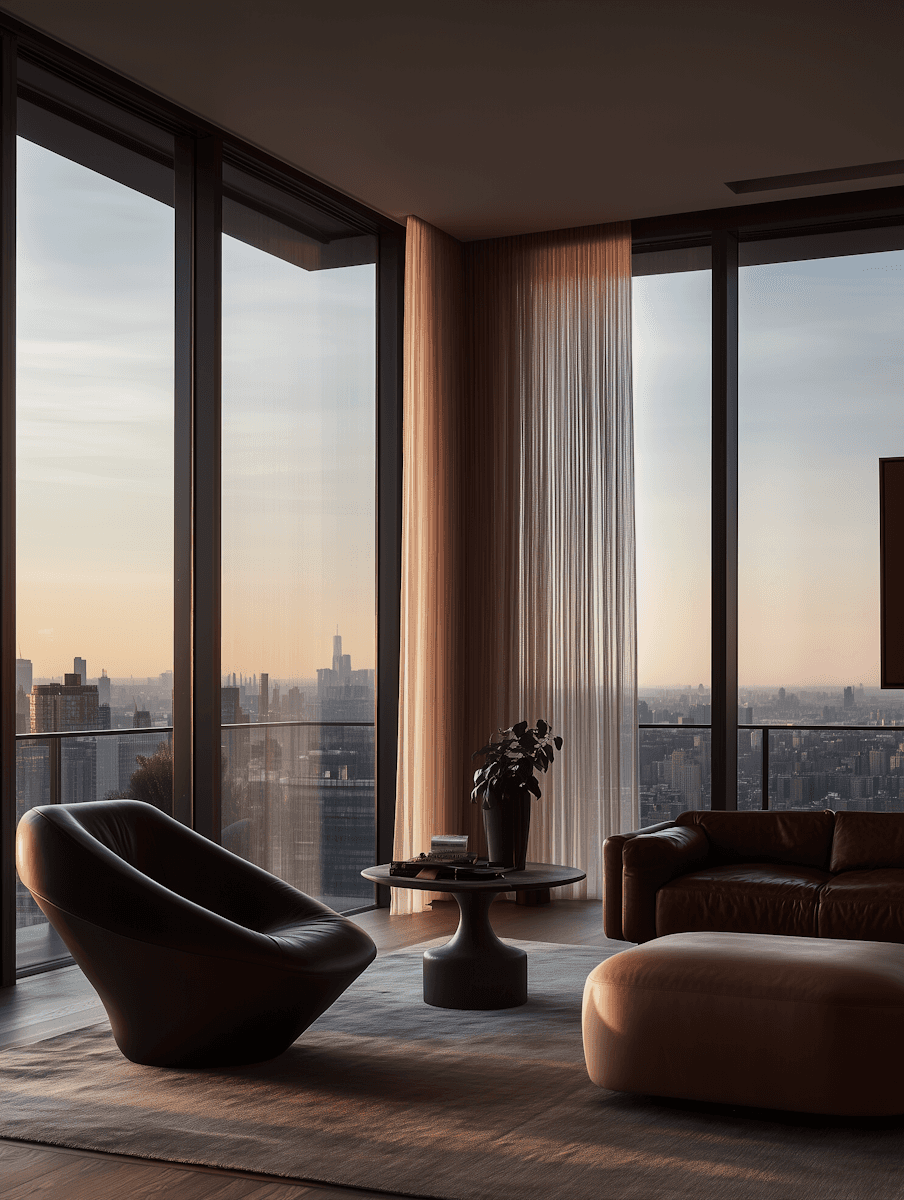 Luxury Apartment with Panoramic City View