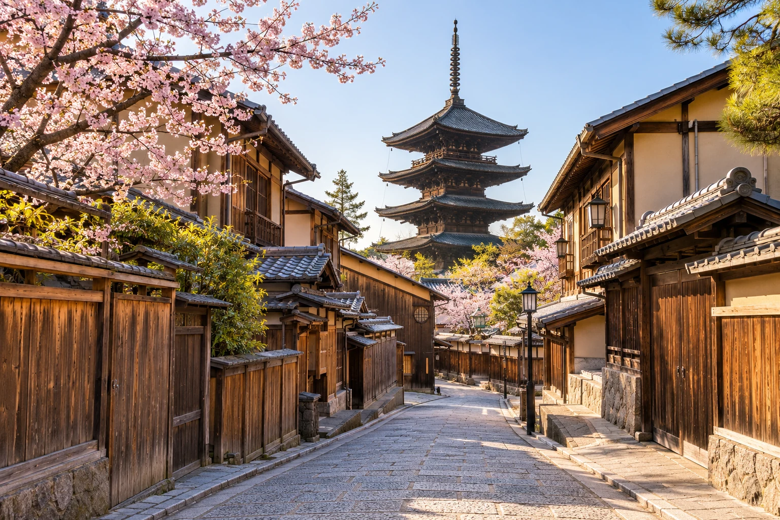 Kyoto destination illustration