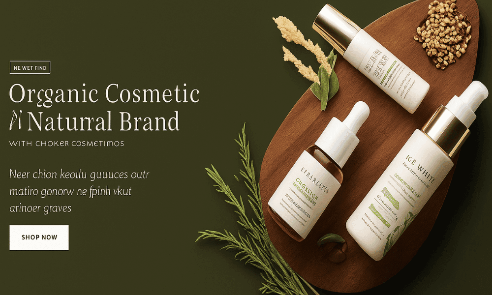 organic skincare for sensitive skin