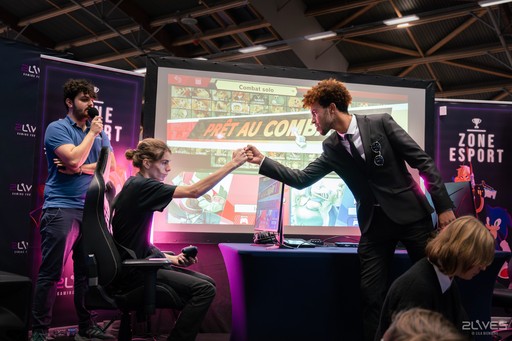 evenement gaming grande scene 2 Lives Art to play finale