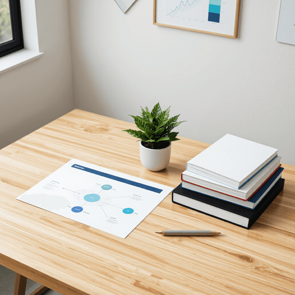 product photography of diagram