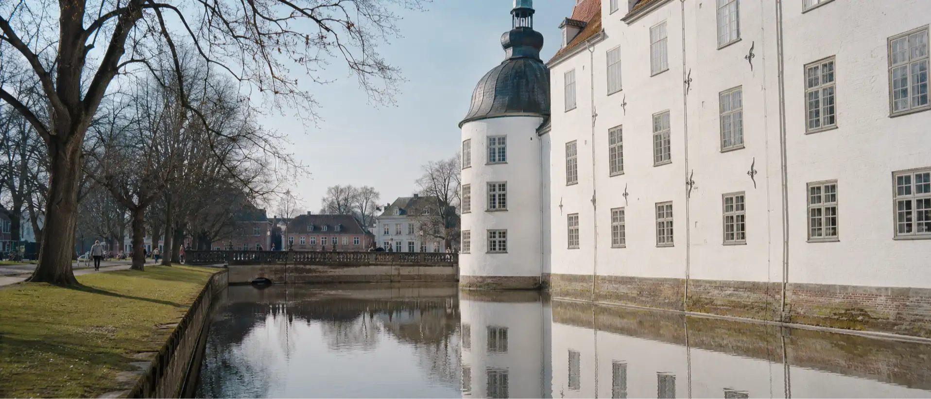 Bergedorfer Schloss mit historischem Stadtkern, Symbolbild für Pflegemarkt Bergedorf