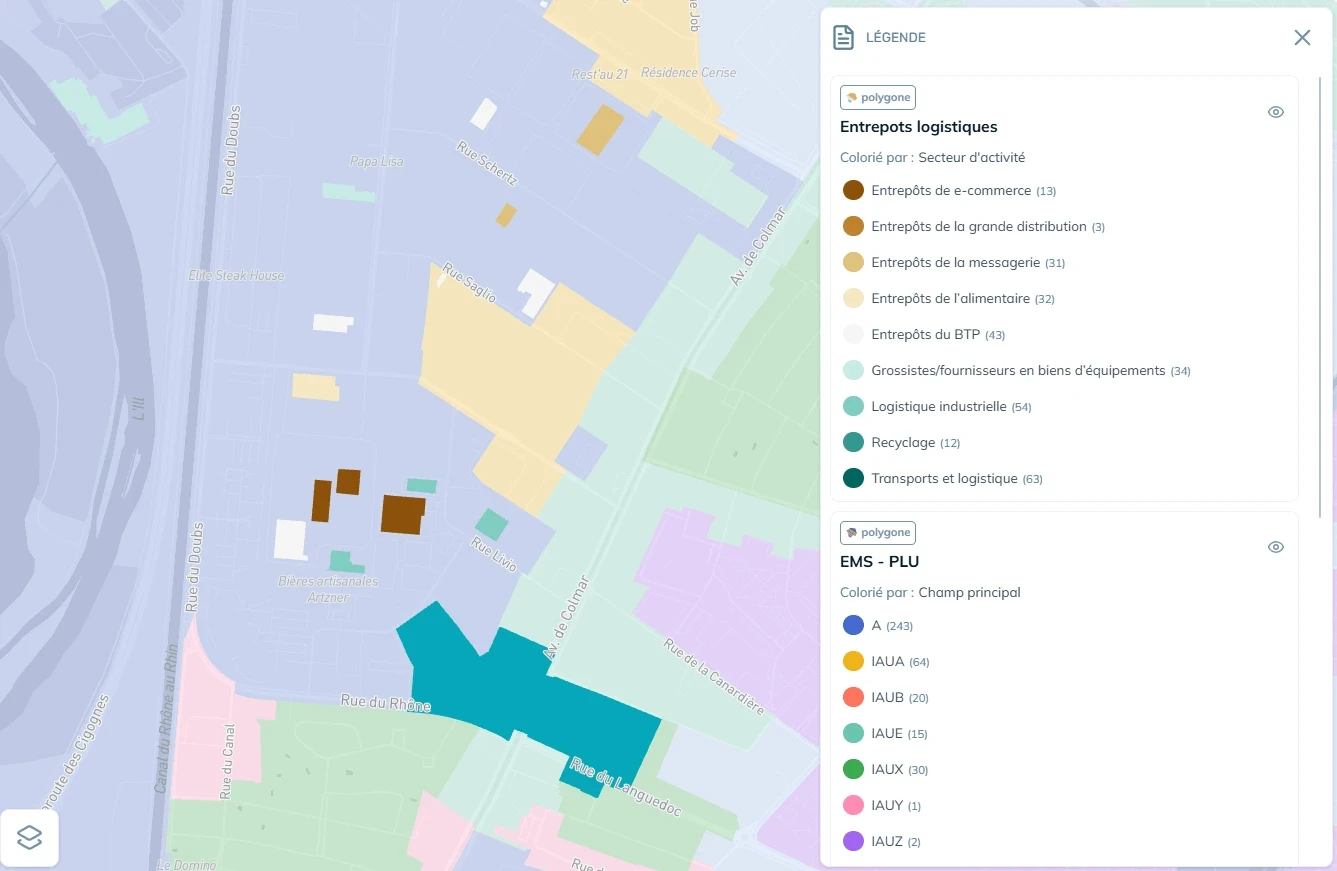 visualisation positionnement commercial