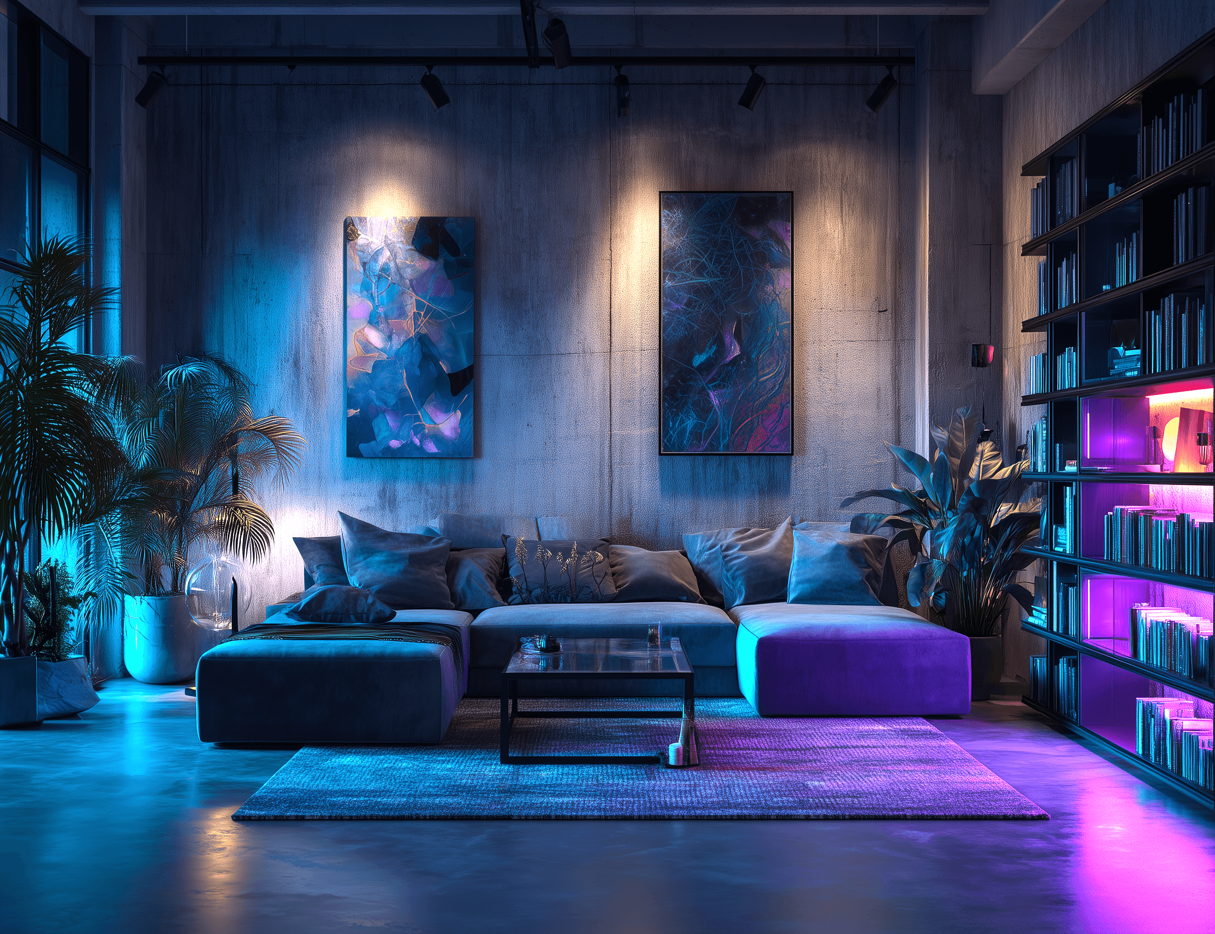 Girl with glasses look up