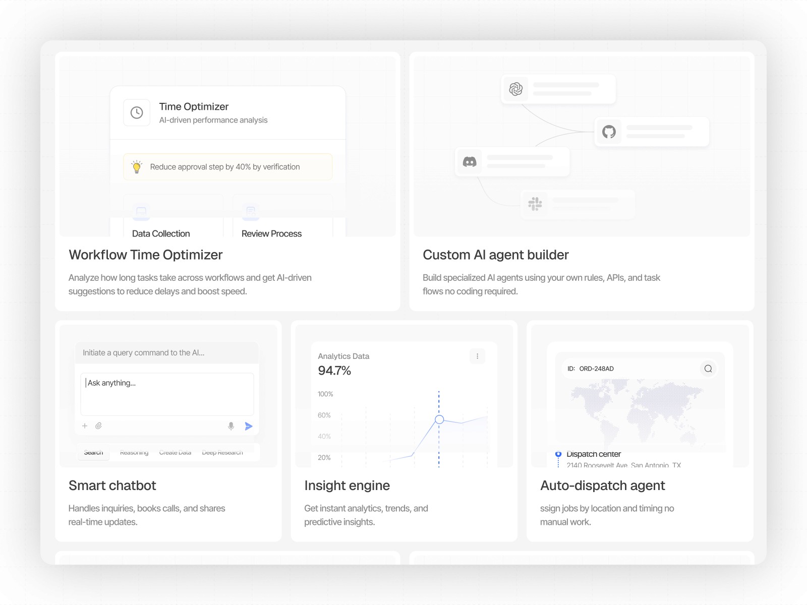 AIwork — 现代专业 AI 产品官网设计灵感
