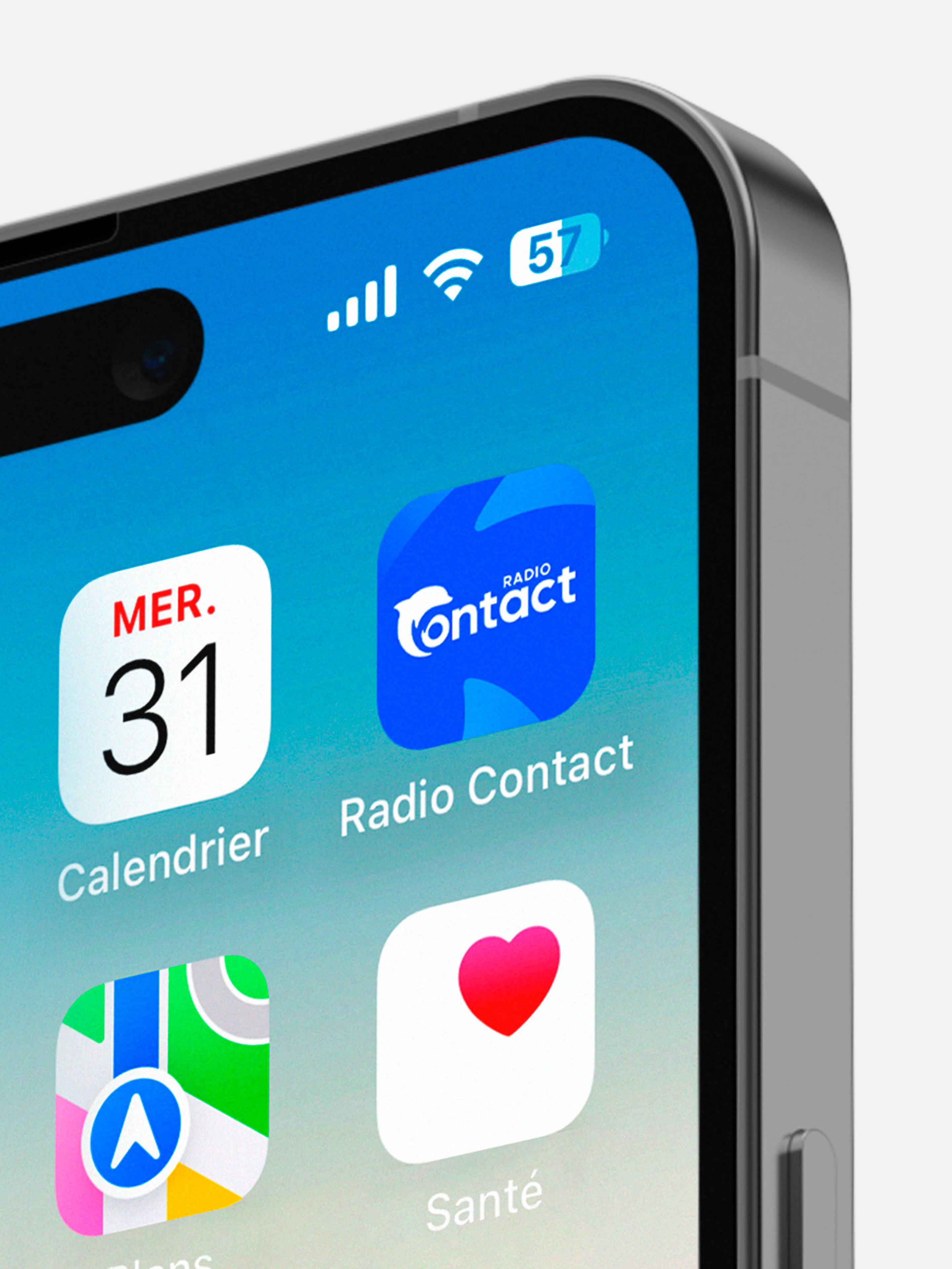 Single red-orange box bearing a white ODE logo balanced atop a neat stack of flat “CONCEPT” boxes, all on a pale peach surface.