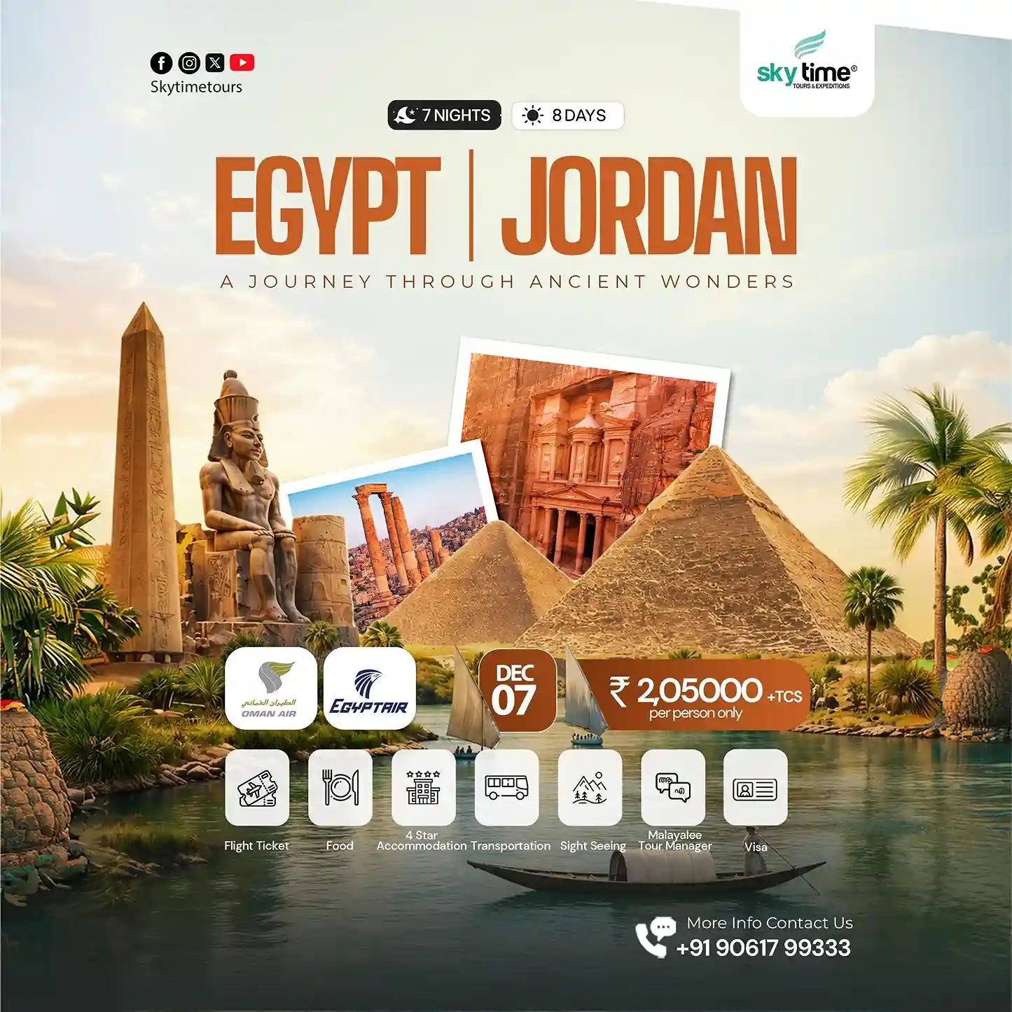 Egypt & Jordan Expedition | Pharaohs, Petra & Ancient Wonders