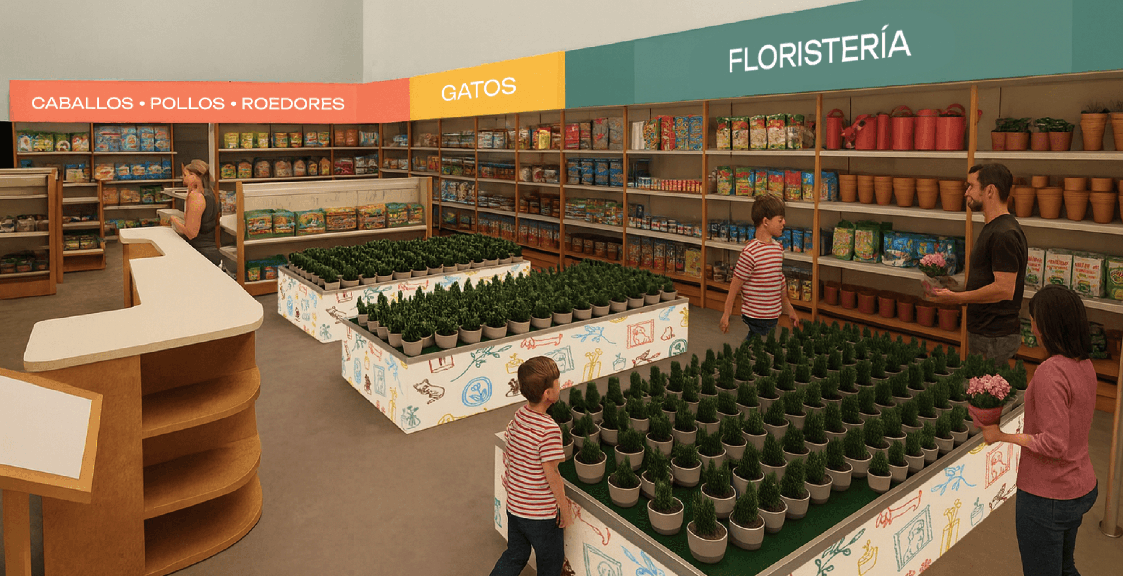 Logotipo formado por las palabras weuta en blanco sobre fondo naranja corporativo.