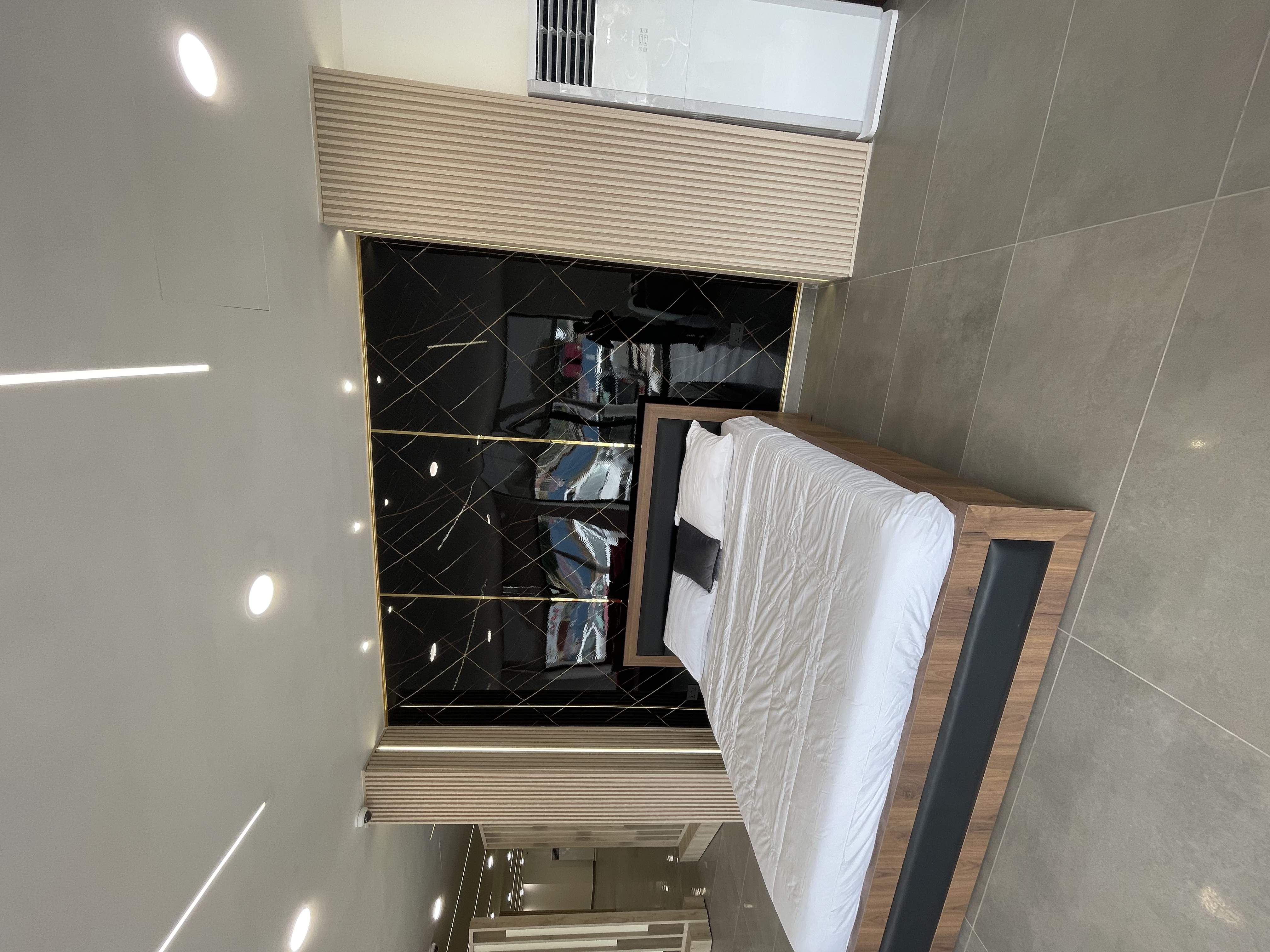 Plaster Board Ceilings, LED Lighting and Fluted Wall Panels
