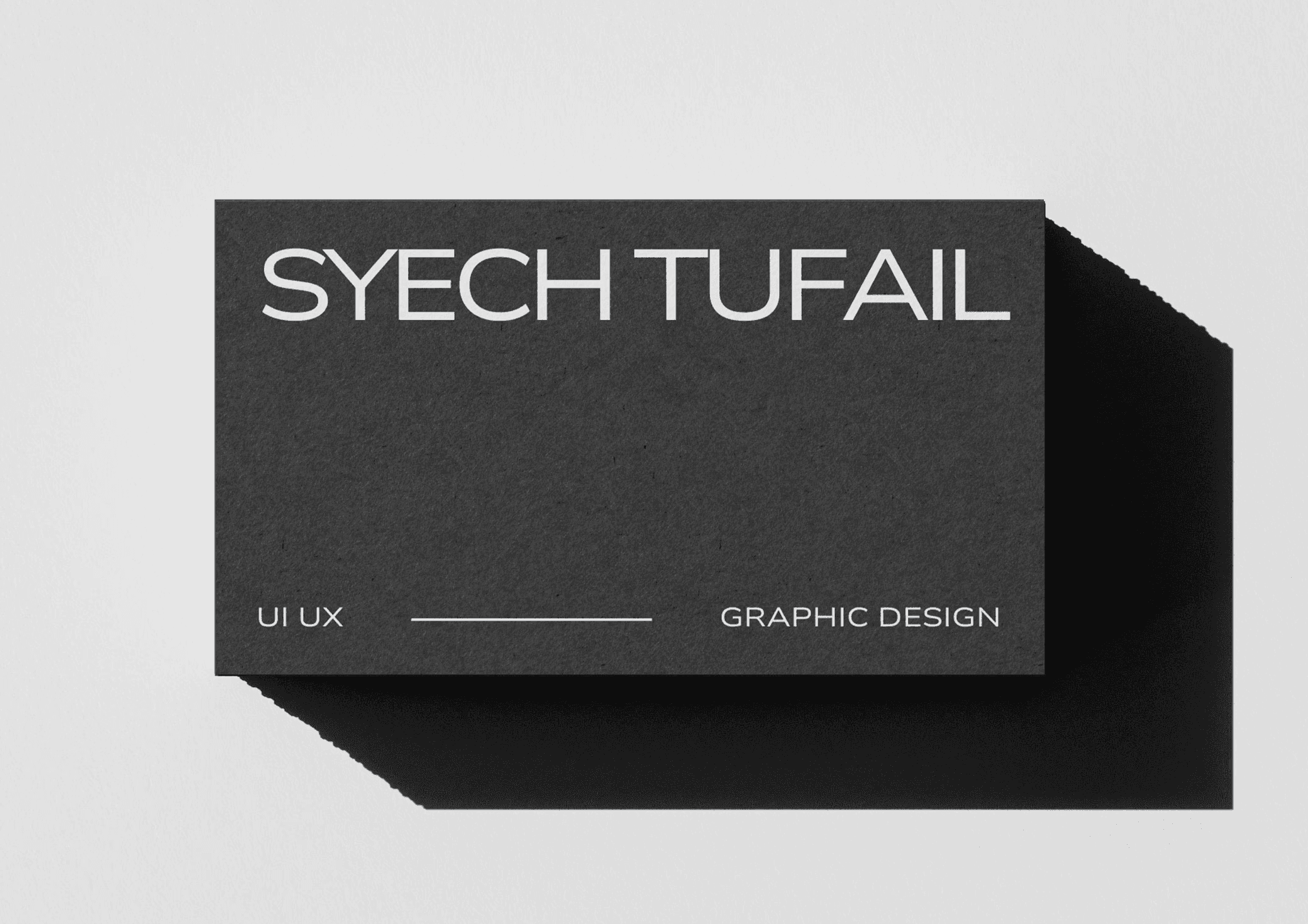 Syech Tufail Business Card