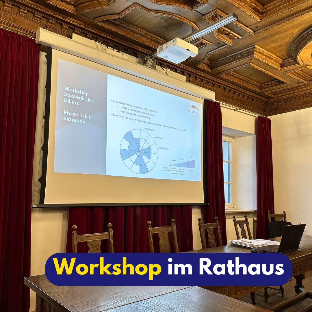 Rathaus von Mühldorf am Inn - Workshop mir Bürgermeister und Stadträten