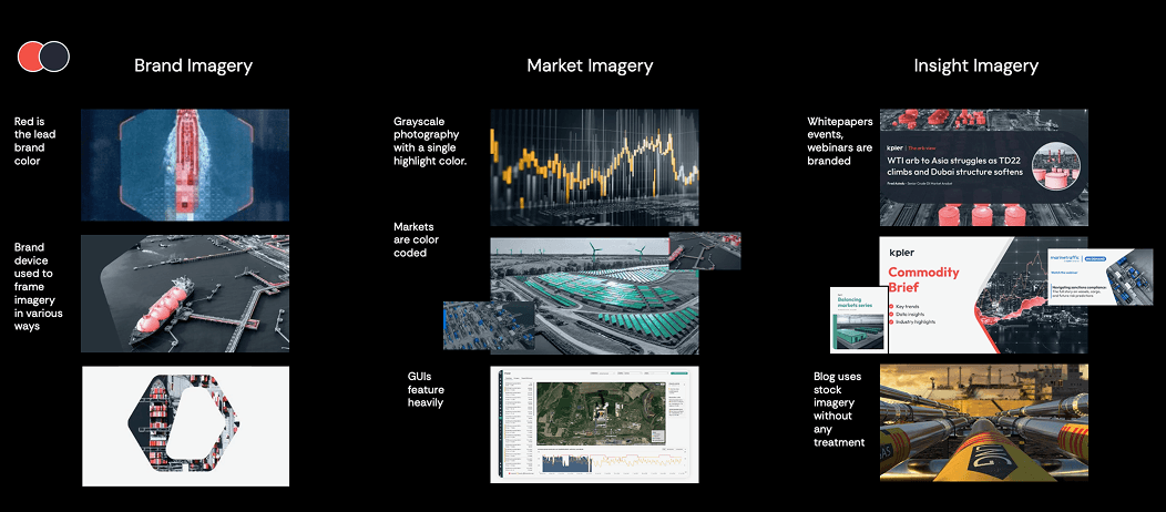 blue white and red abstract painting