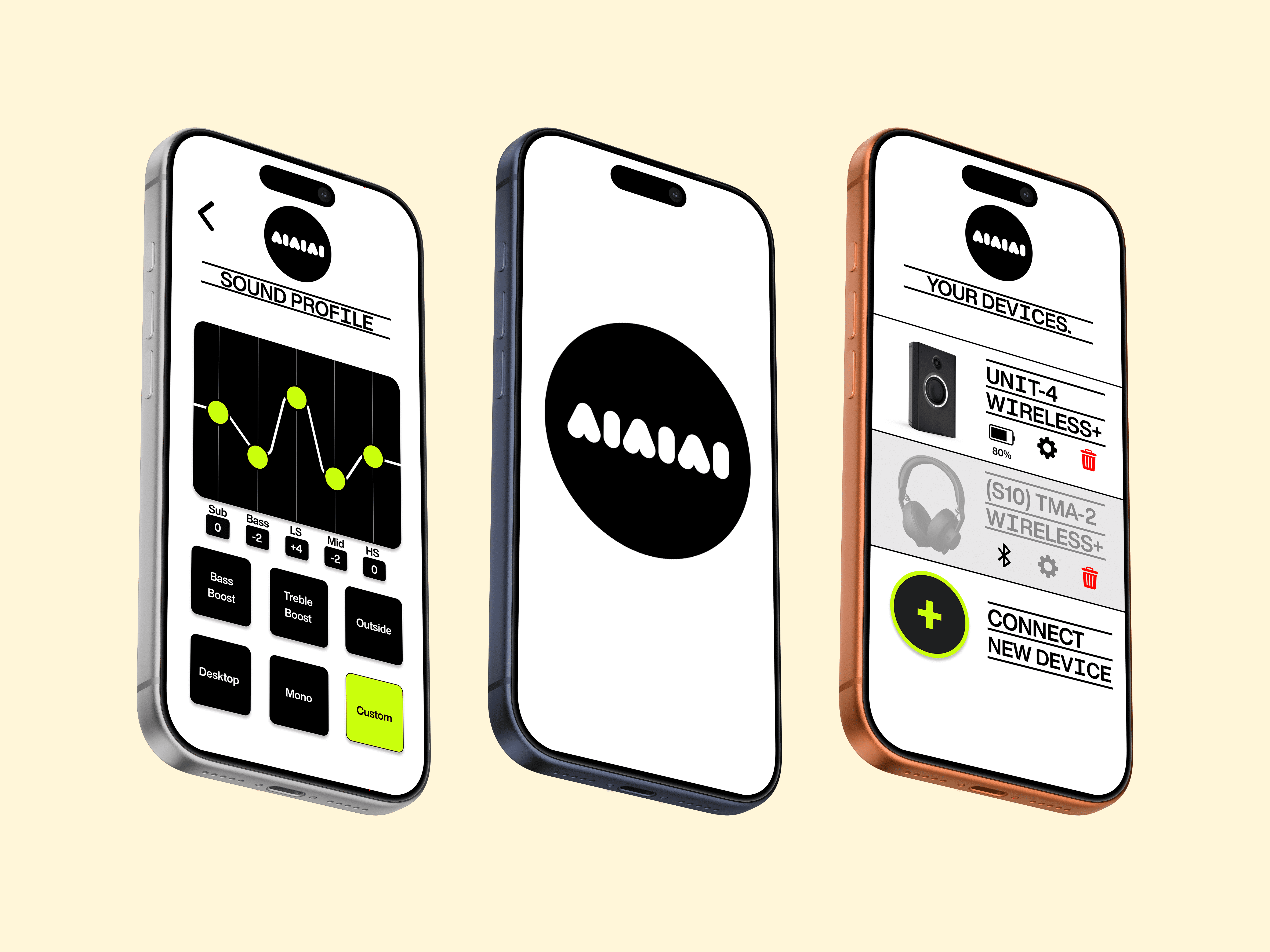 AIAIAI Audio App Redesign Hero Image