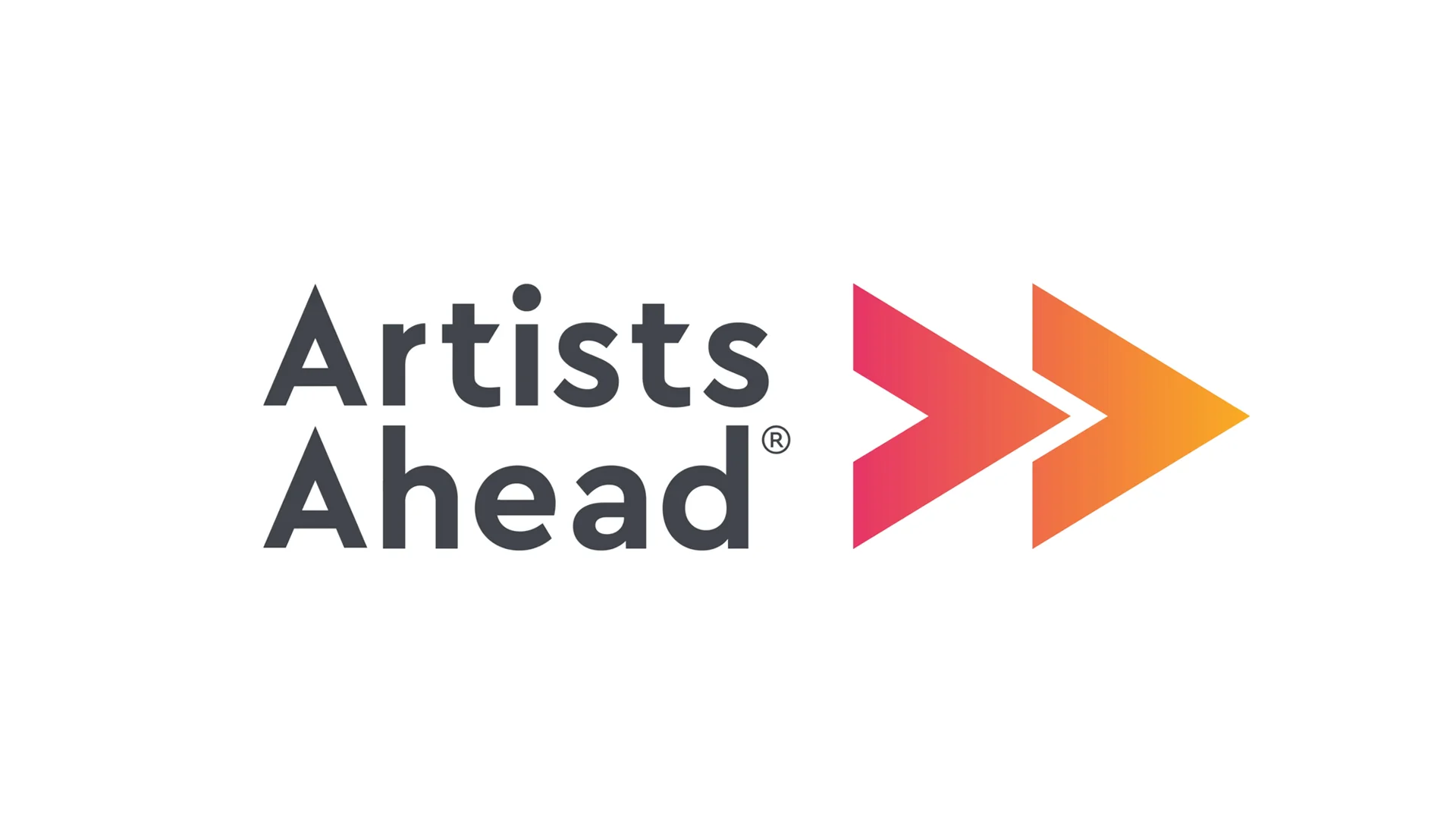 Artists Ahead Logo on white background