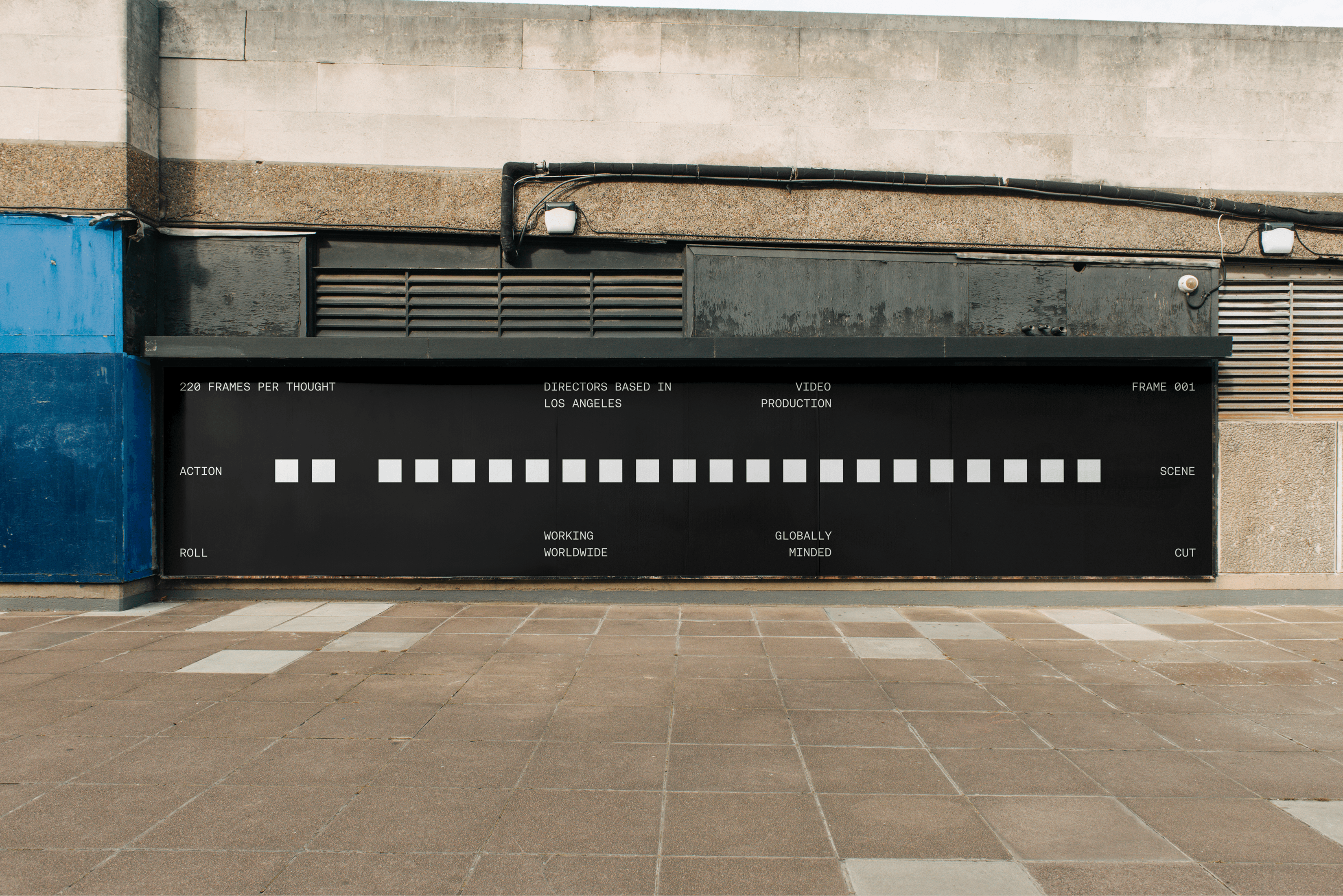 Brand layout showing logomark