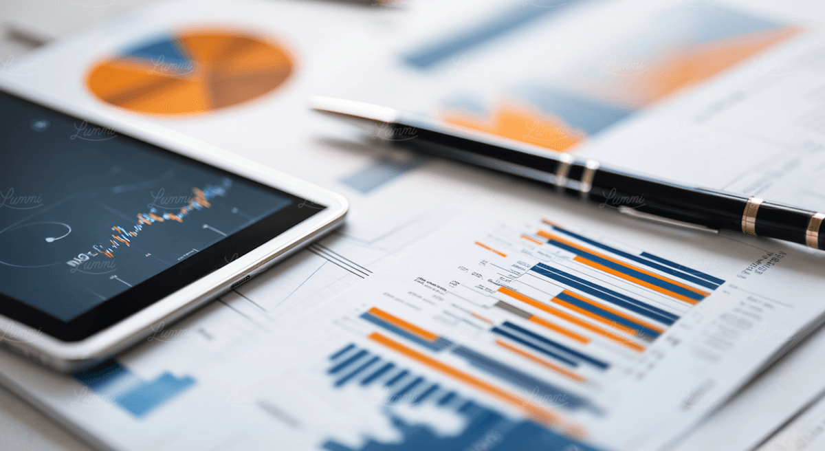 black headphones on white table