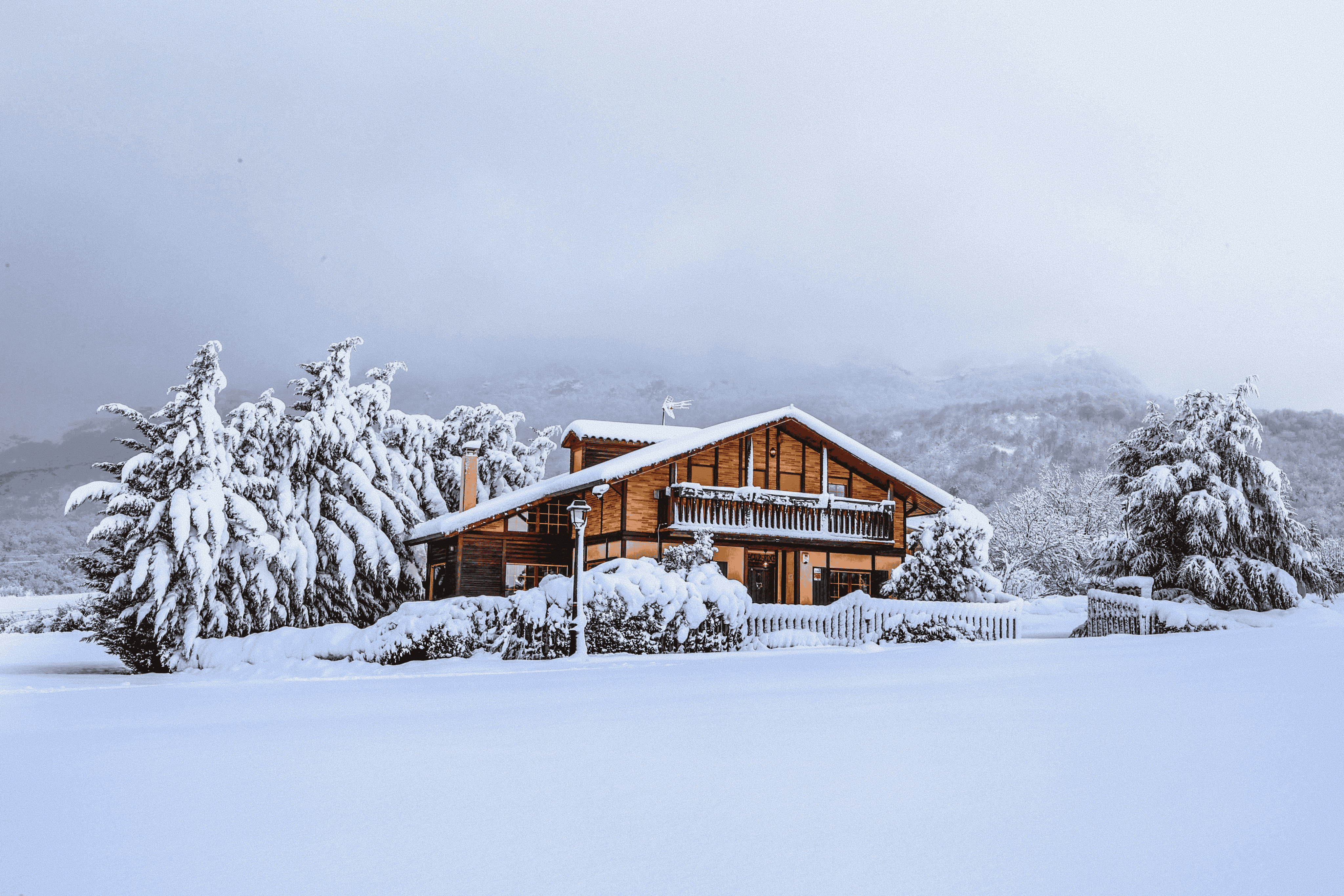 Chalet de location saisonnière à Font-Romeu sous la neige