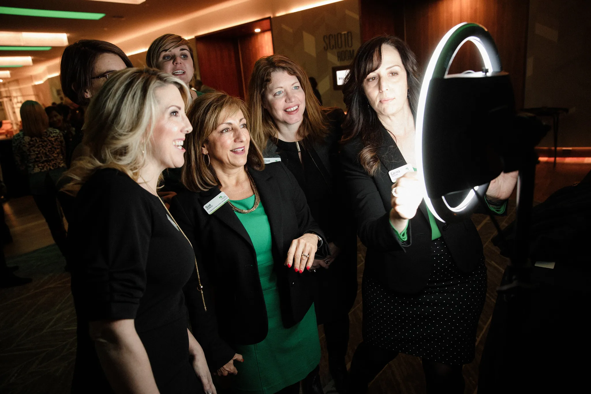 A branded photo booth experience