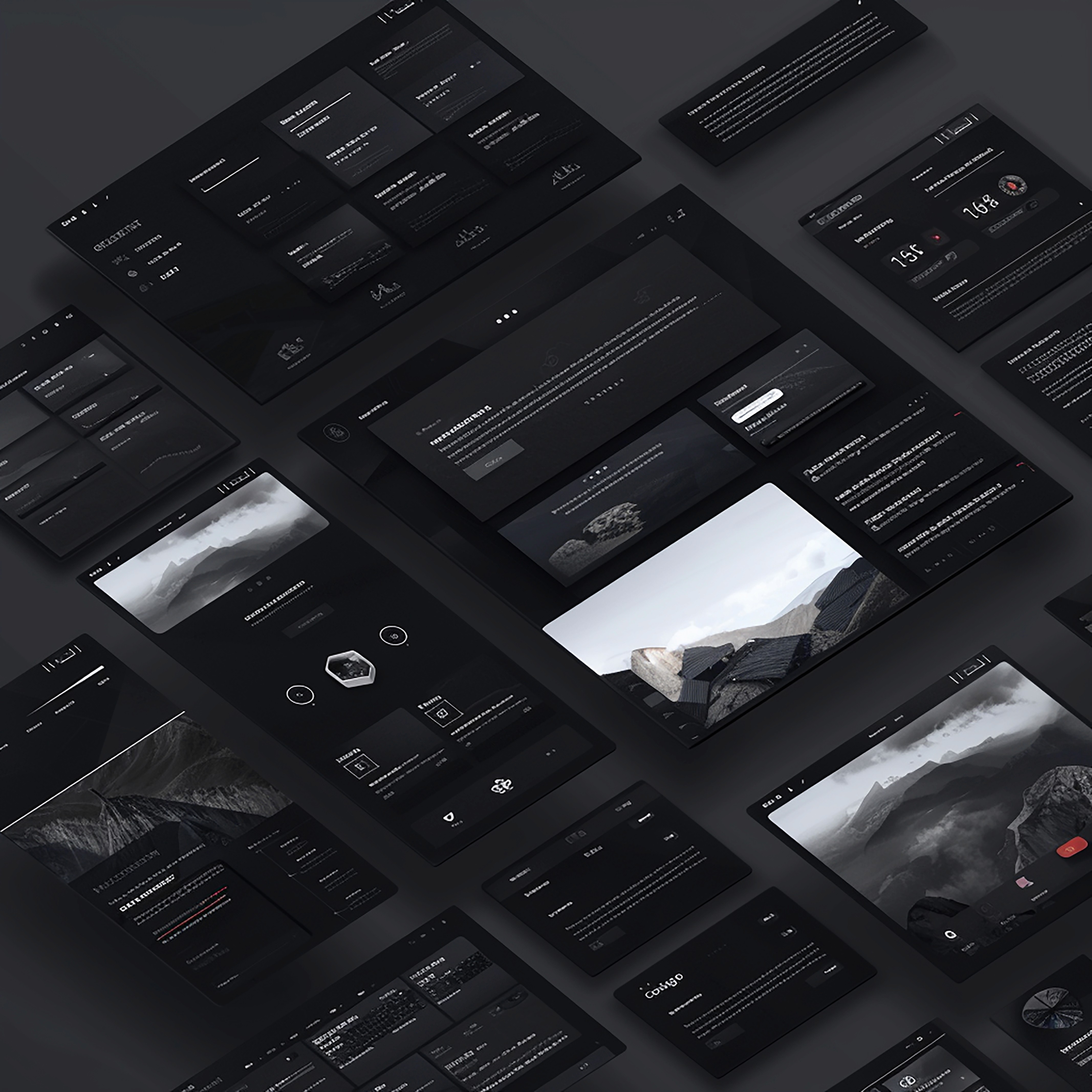 a black business card sitting on top of a table