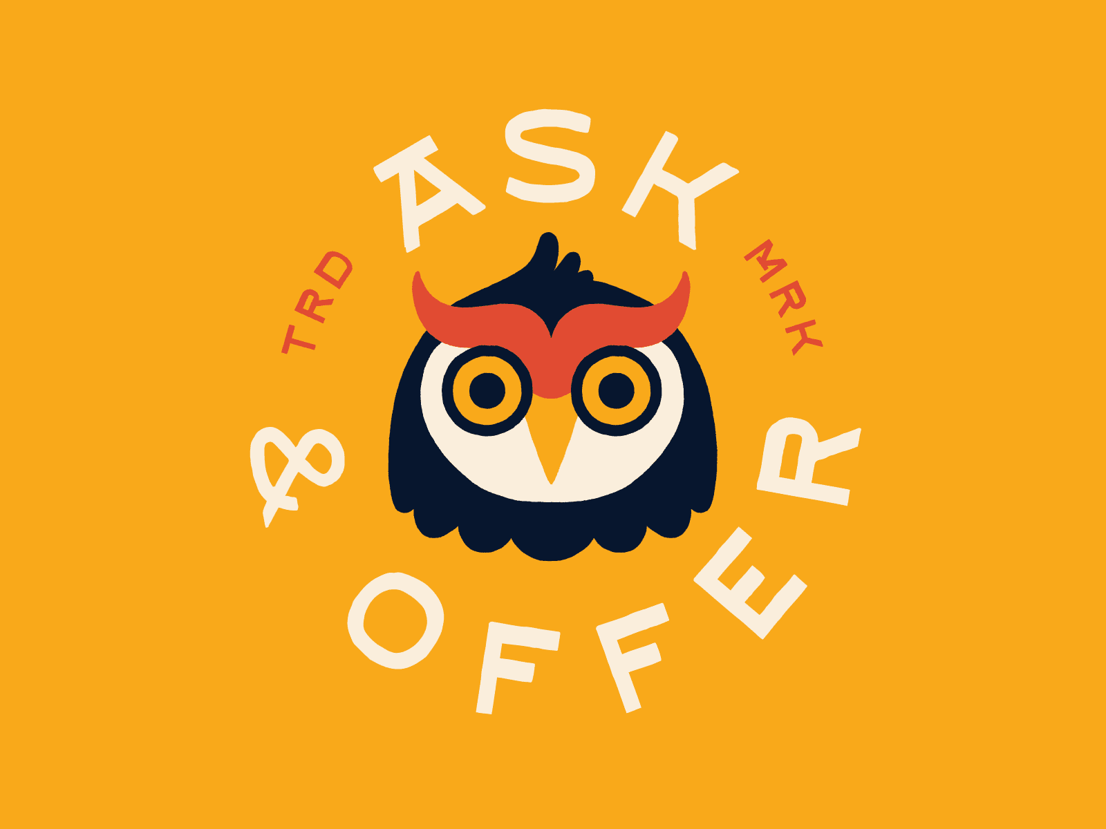 Ask & Offer owl mascot
